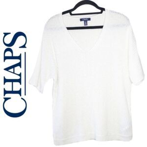 CHAPS KNITTED BLOUSE